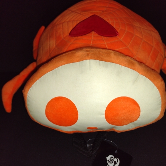 Skelanimals Plush Backpack, Glow In The DarkTarantula Spider - Picture 6 of 8